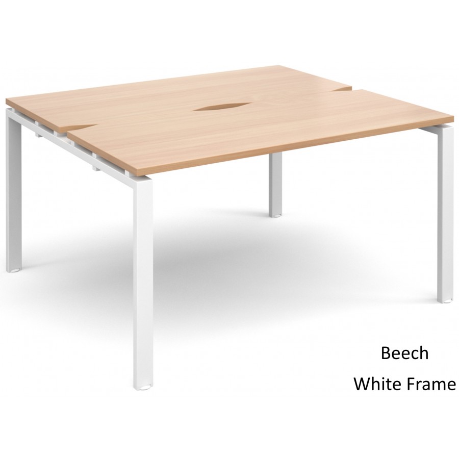 Adapt 1200mm Deep Sliding Top Back to Back Bench Desk